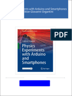 Full download Physics Experiments with Arduino and Smartphones 1st Edition Giovanni Organtini pdf docx