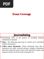 Exam Coverage