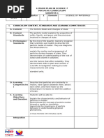 LC 3- SCIENCE 7 LESSON PLAN MATATAG CURRICULUM