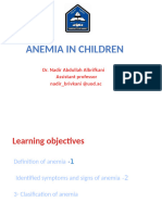 1- Anemia in Children