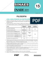 FILOSOFIA - Enade 2011