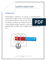 ELECTROMAGNETIC INDUCTION class 12 physics