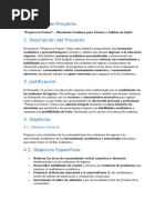 Proyecto de Nivelación Épsilon Asesoría Académica. Propuesta Municipio