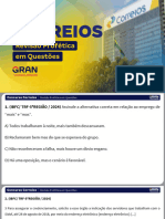 Correios - Revisão Profética em Questões - 08.12 - Lucas Lemos