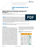 Millimeter Wave Mobile Communications for 5G