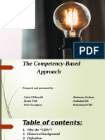 COMPETENCY BASED APPROACH-2