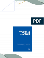 Access Learning to Learn in Higher Education 1st Edition Jean Wright All Chapters Immediate PDF Download