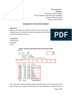 Assignment 2 Microeconometrics