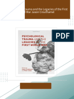 Download Complete Psychological Trauma and the Legacies of the First World War Jason Crouthamel PDF for All Chapters