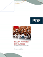 Download Full From Protest to Parties Party Building and Democratization in Africa 1st Edition Adrienne Lebas PDF All Chapters