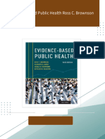 Evidence-based Public Health Ross C. Brownson 2024 Scribd Download