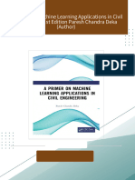 Download Full A Primer on Machine Learning Applications in Civil Engineering 1st Edition Paresh Chandra Deka (Author) PDF All Chapters