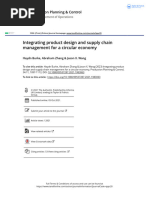 Integrating Product Design and Supply Chain Management for a Circular Economy