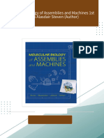 Download Molecular Biology of Assemblies and Machines 1st Edition Alasdair Steven (Author) ebook All Chapters PDF