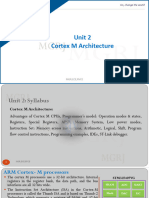 Unit 2  Cortex M Architecture