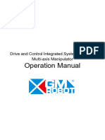 Drive and Control Integrated System of MSC8 Multi-Axis Manipulator Sigma Autometion