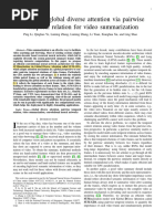 Exploring global diverse attention via pairwise