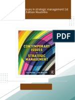 Immediate download Contemporary issues in strategic management 1st Edition Moutinho ebooks 2024