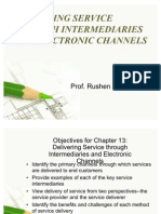 Delivering Service Through Intermediaries and Electronic Channels