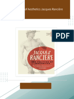 Immediate download The Politics of Aesthetics Jacques Rancière ebooks 2024