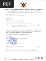 ITD CAL CP03-04 K B16 SE 0010 Rev. 00 Submission of the Calculation of Modification Launching Gantry, Span Length 40 m, at Kamlapur Mainline