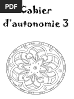 Cahier autonomie Période 3 cp