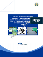 Manual Bioseguridad Influenza Pandemica h5n1