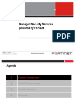 Managed Security Services by Fortinet