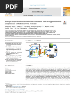 Nitrogen-doped biochar derived from watermelon rind as oxygen reduction catalyst in air cathode microbial fuel cells