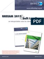 BREEAM 2011 & Soft Landings