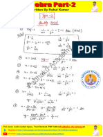 Algebra Part-2 (Advance)