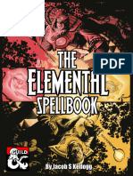 Purple Aether Games - The Elemental Spellbook 80 Spells of Ice Fire and Lightning