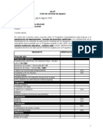 Carta de Solicitud de Equipos A CPE