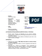 Curriculum Vitae-Jesús Huerta Pérez