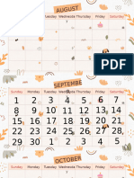 Calendar