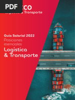 Guia Salarial Logistica/Transporte 2022- Adecco