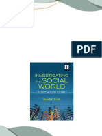 Instant Access to (eBook PDF) Investigating the Social World: The Process and Practice of Research 8th Edition ebook Full Chapters