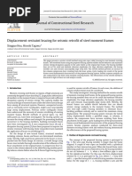 Displacement-restraint bracing for seismic retrofit of steel moment frames