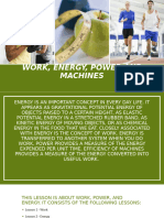 Work Energy Power and Machines (1)