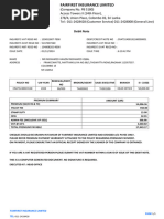 Insurance Debit Note