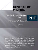 4-LEY GENERAL DE MINERÍA