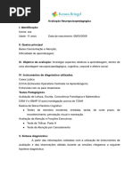 MODELO DE RELATÓRIO DE AVALIAÇÃO FAMÍLIA - ESCOLA .docx