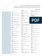 3com IP Telephony Acronyms