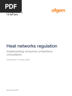 Heat Networks Regulation Implementing Consumer Protections Consultation Nov'24