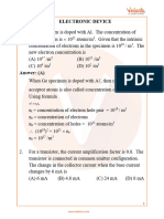 NEET Electronic Devices Important Questions