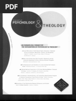 Journal of Psychology and Theology Spring 2013_ Vol 41 Iss 1 -- Volume 41, Issue 1, Spring 2013 -- Rosemead Graduate School of Professional Psychology -- 7ef53f336a866bf396379c7c7f33fb67 -- Anna’s Archive