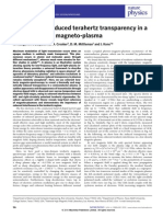 X.Wang Et Al - Interference-Induced Terahertz Transparency in A Semiconductor Magneto-Plasma