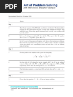 Zhautykov (IZhO) 2005-20 en (2013-20 Solutions)