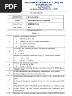 DCD Question Bank For II-I ECE (R23)