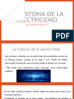 La historia de la electricidad